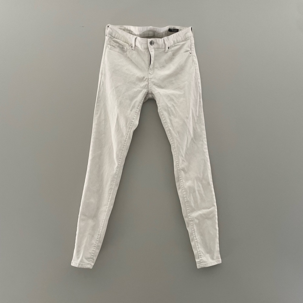 Mango -‎ Skinny white stretchy jeans | Basic